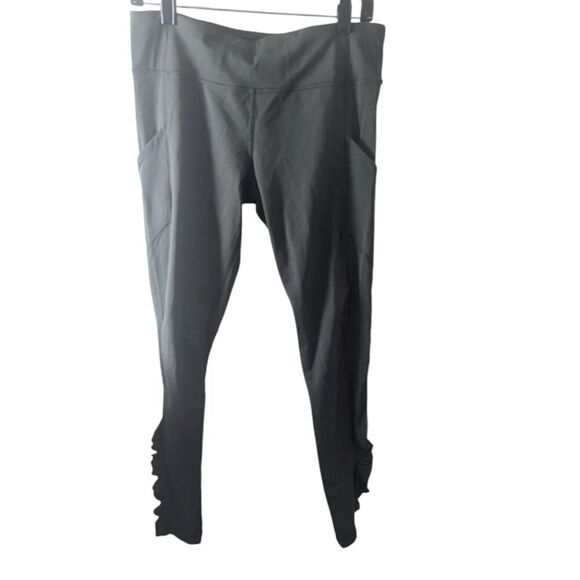 LULULEMON ATHLETICA Speed Tight IV In Gator Green Size 10 - Picture 6 of 8